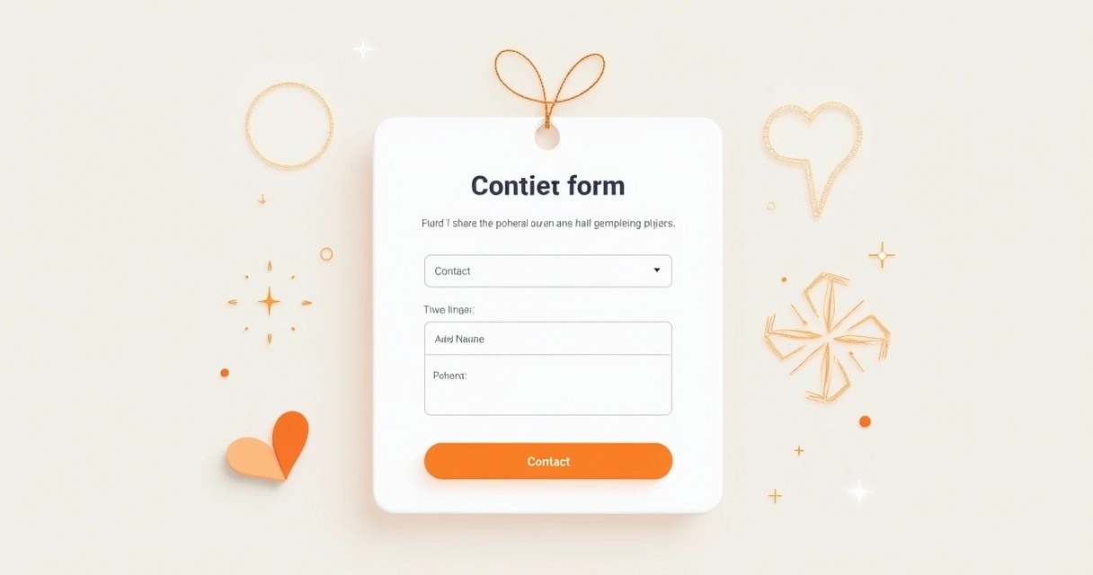 Formulário curto e objetivo em landing page SaaS