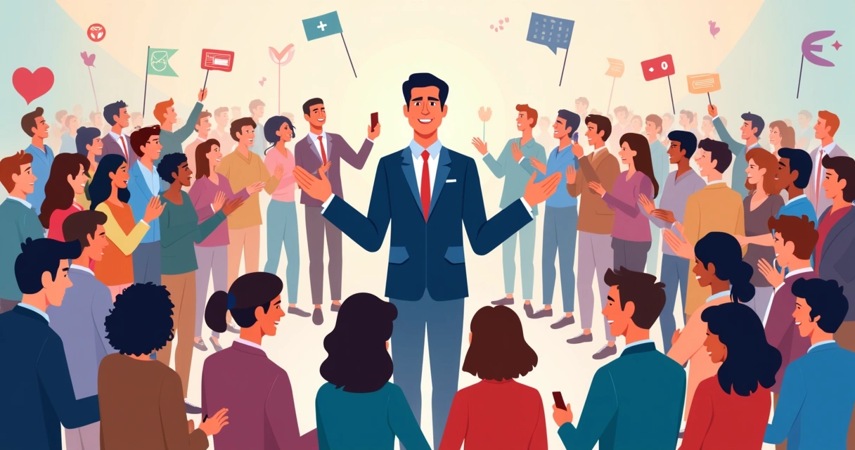 Fortalecimento da base de apoio de campanha