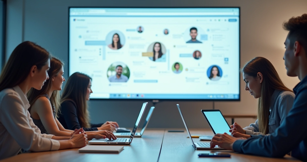 Alunos participando de fórum de discussão virtual