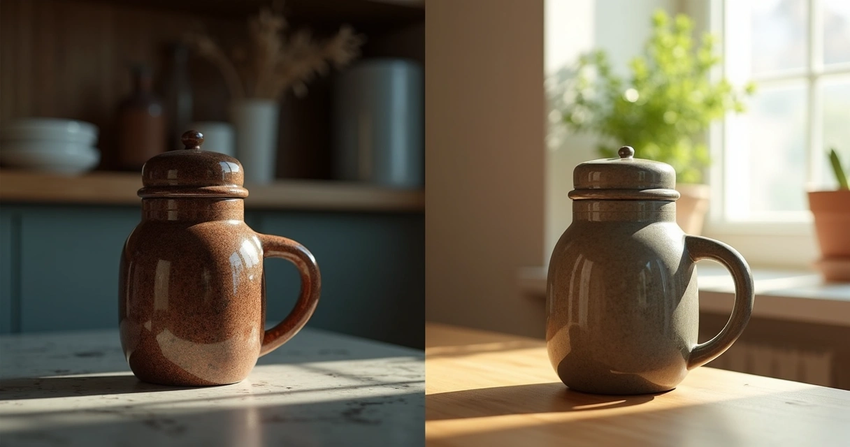 Comparação de foto de produto 