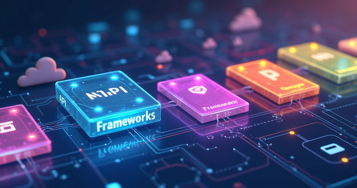 Fluxo visual de frameworks com conectores e APIs em nuvem 