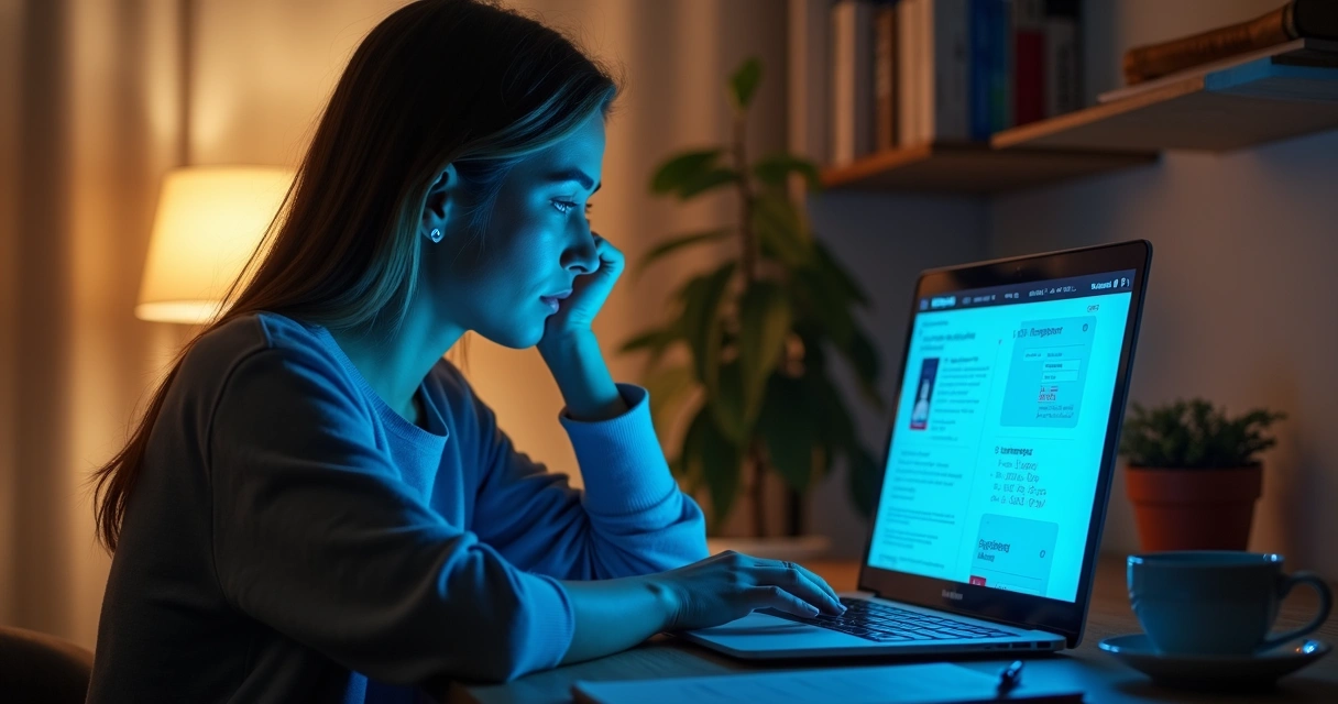 Freelancer analisa valores baixos em tela de plataforma online 