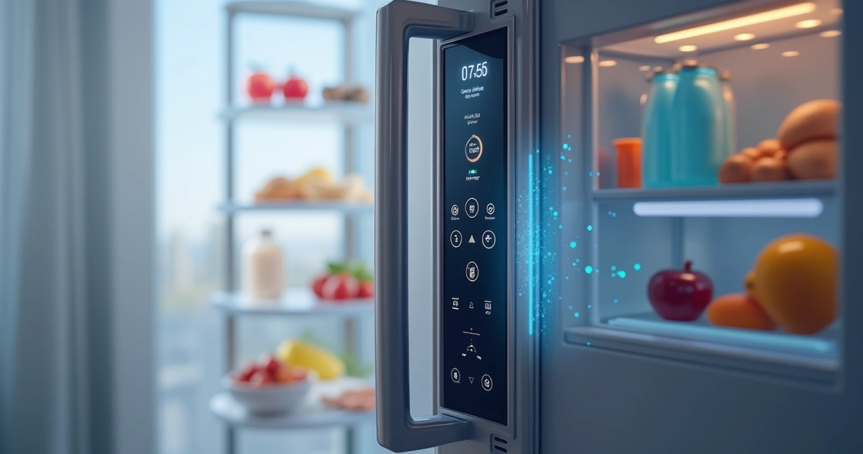 Painel de controle de refrigerador frost free 