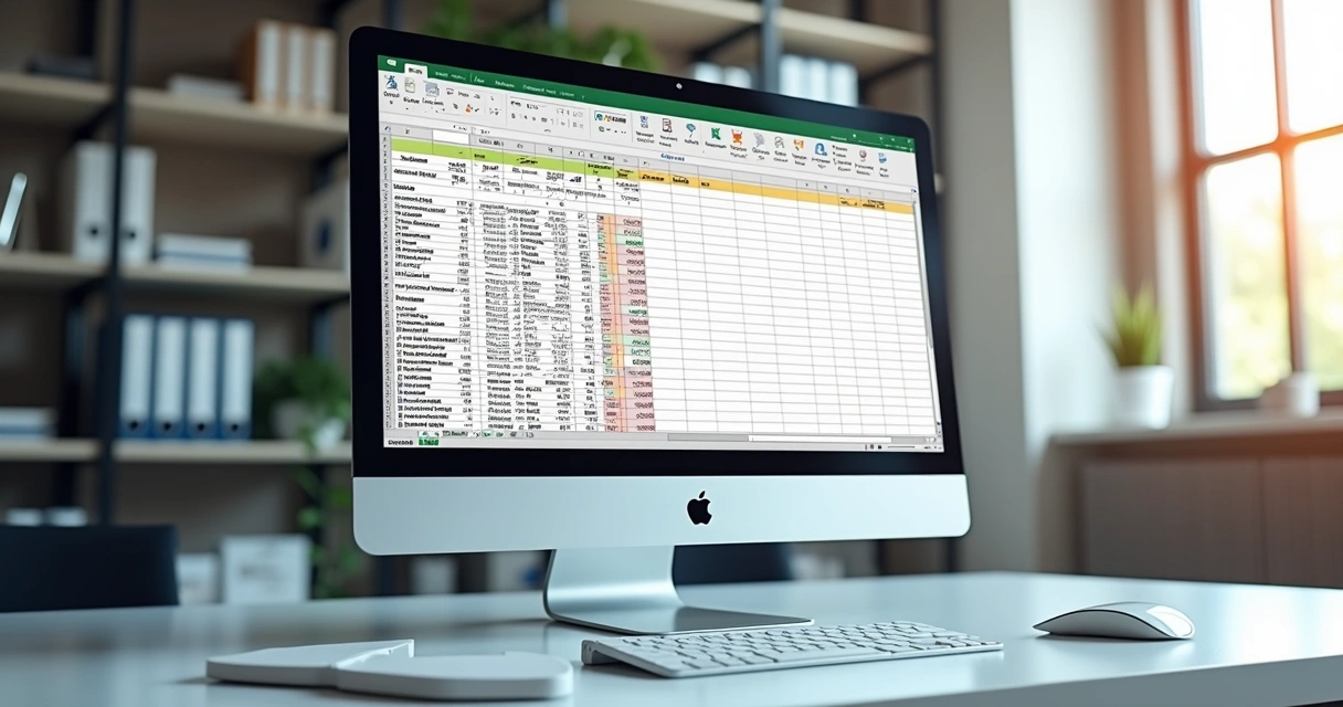 Tela de computador mostrando planilha Excel com dados filtrados usando a função FILTRO
