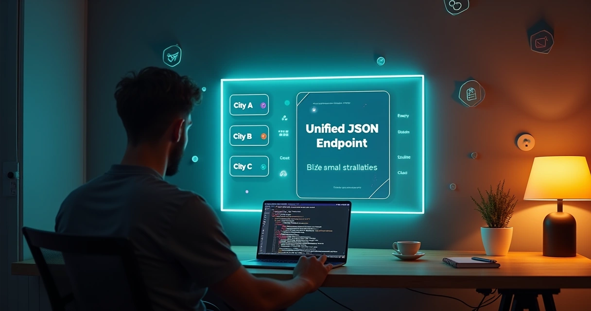 Fundador de microSaaS avaliando opções de API NFS-e em um quadro digital 