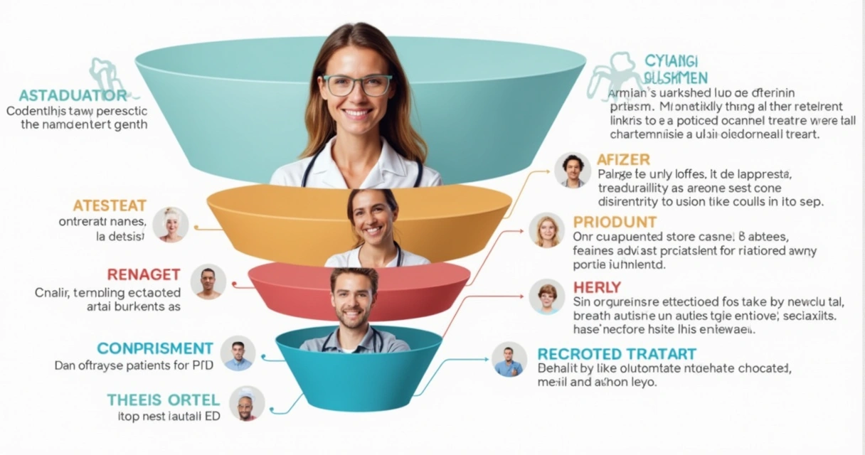 Funil de conversão com fotos clínicas em anúncios 