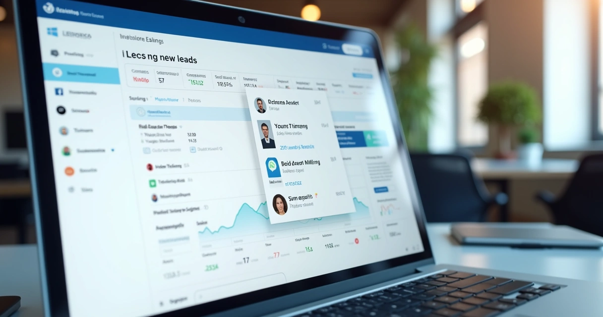 Funil de distribuição automática de leads no painel do corretor 