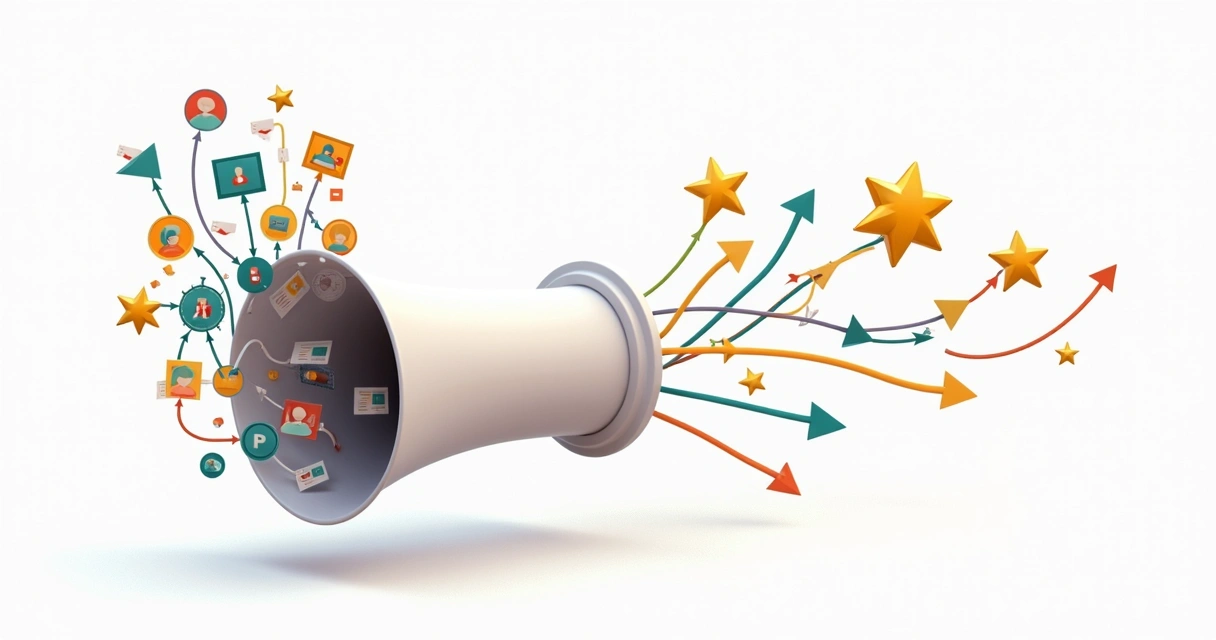 Gráfico de funil comparando lead de inbound e outbound marketing 