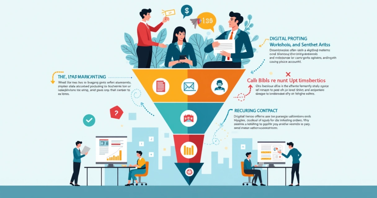 Funil de vendas com etapas visuais para contabilidade focada em low ticket 