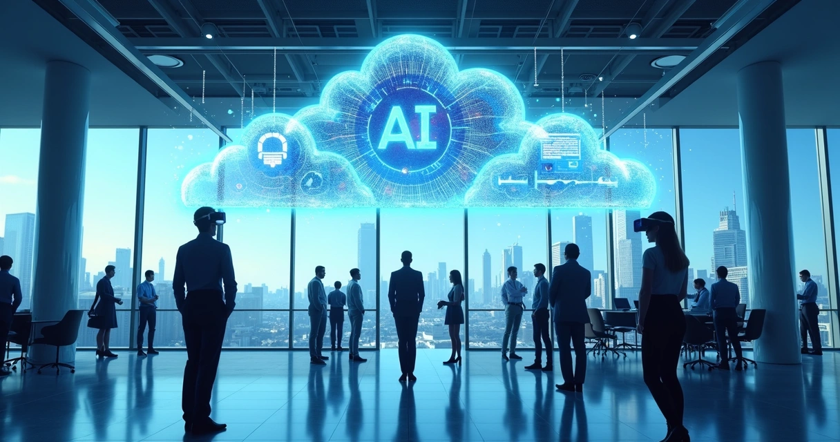 Evolução da nuvem e IA nos negócios para 2025