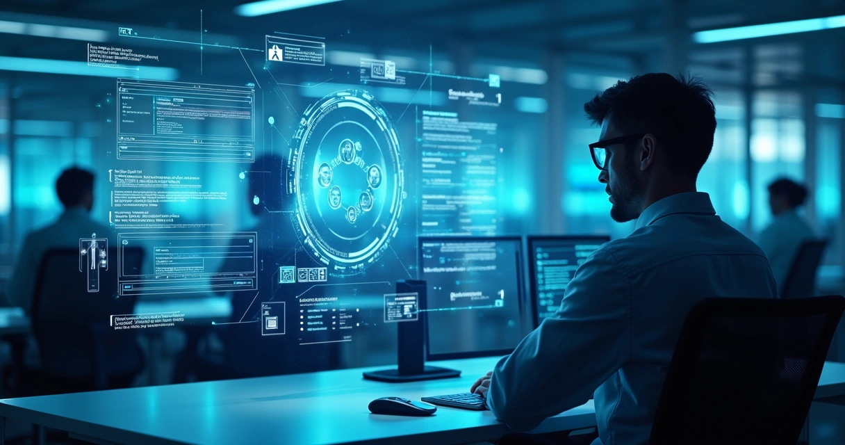 Fluxos de trabalho automatizados em um ambiente de TI futurista 