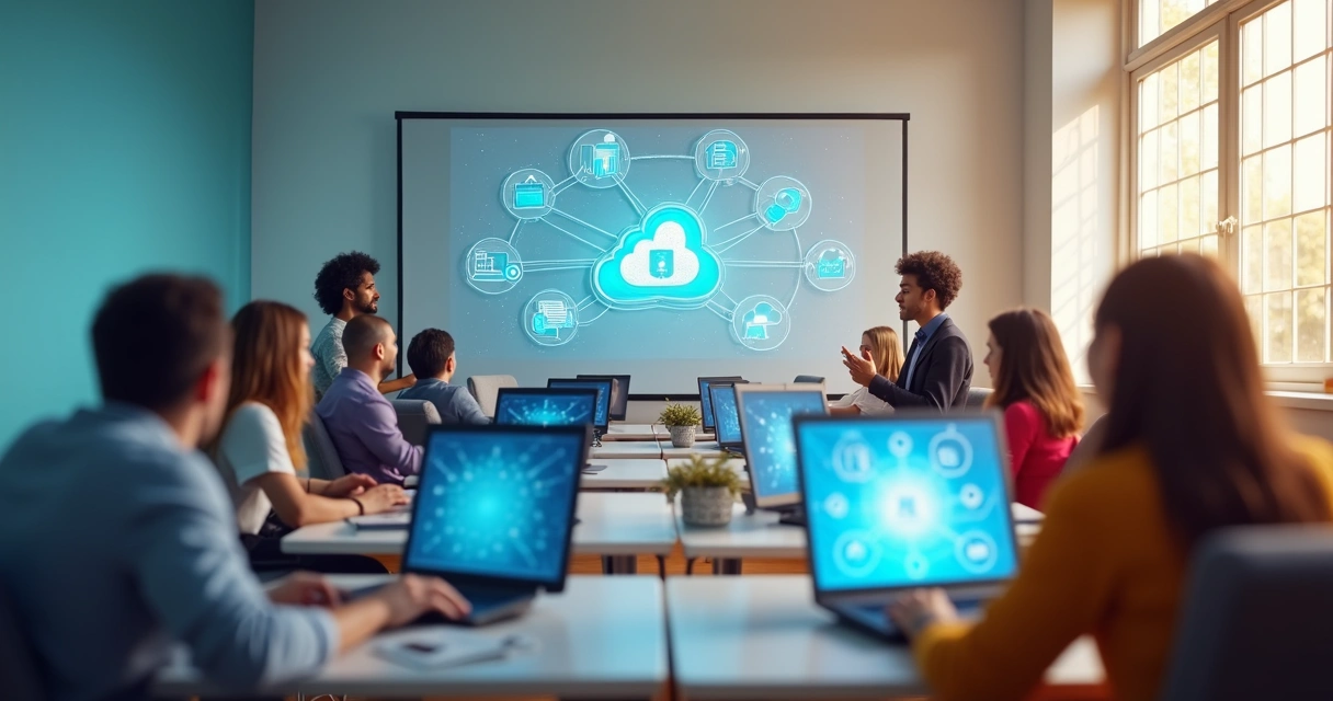 Universitários em ambientes virtuais e presenciais integrados 