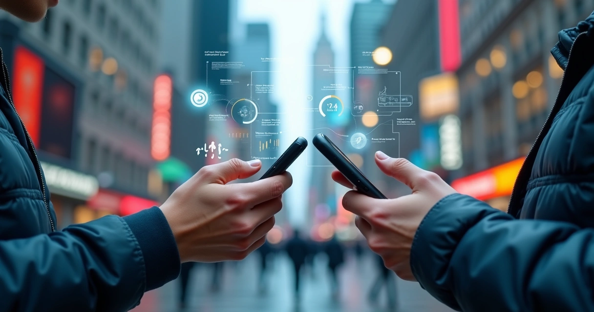 Futuro do marketing de influenciadores com tecnologia e pessoas conectadas 