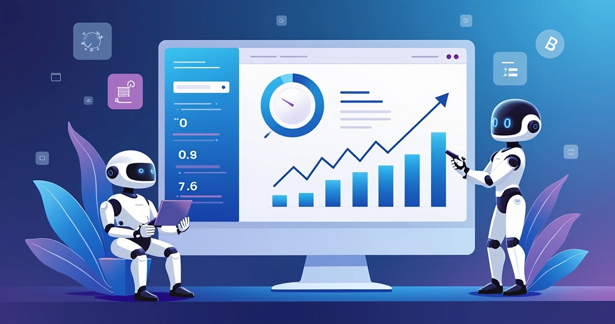 Representação visual do futuro da performance web 