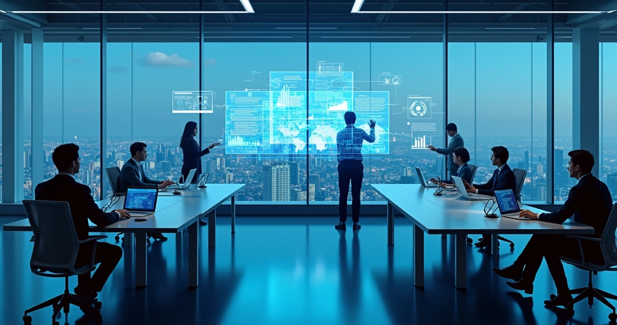 Conceito de futuro na gestão de embaixadores com tecnologia 
