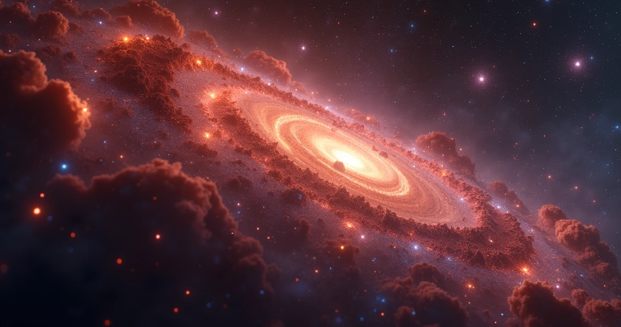 Galáxias distantes observadas pelo James Webb 