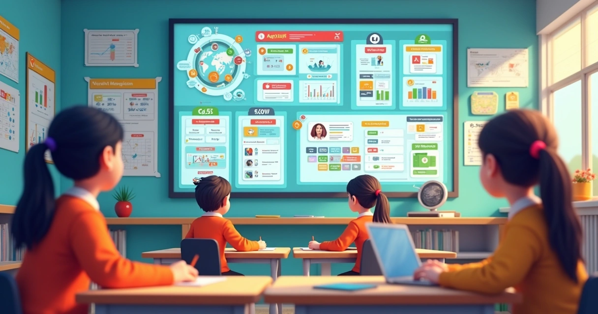 Painel online de gamificação em sala de aula virtual 