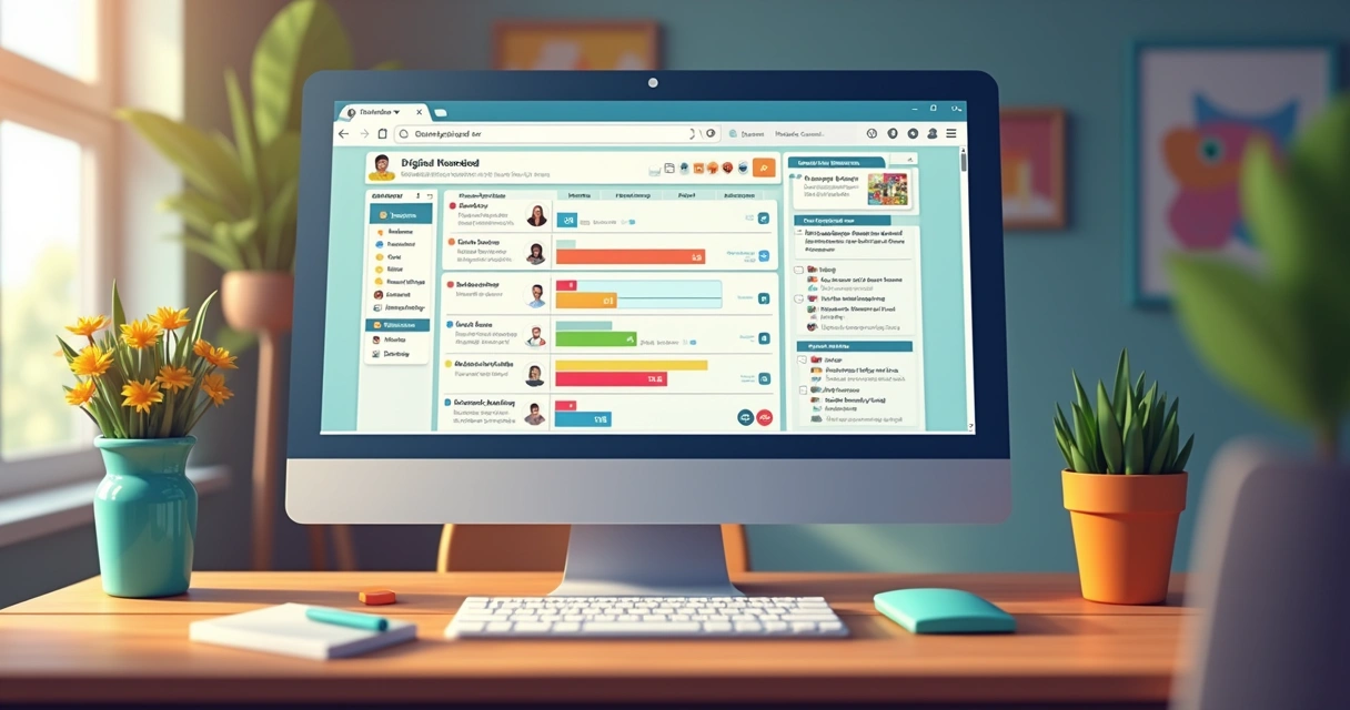 Tela do Moodle mostrando recursos de gamificação como insígnias e ranking de alunos