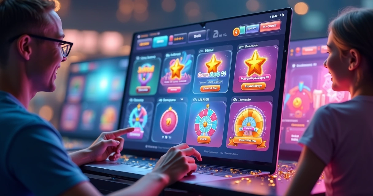 Jogos digitais de promoção com premiação visual 