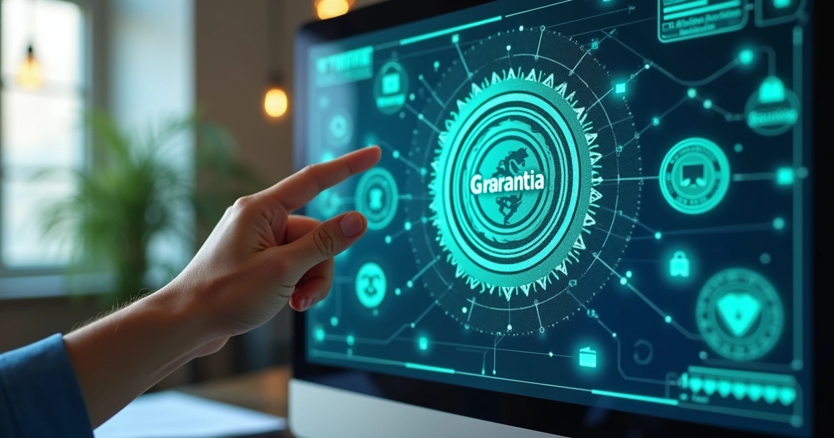 Marca de garantia digital em contrato online 