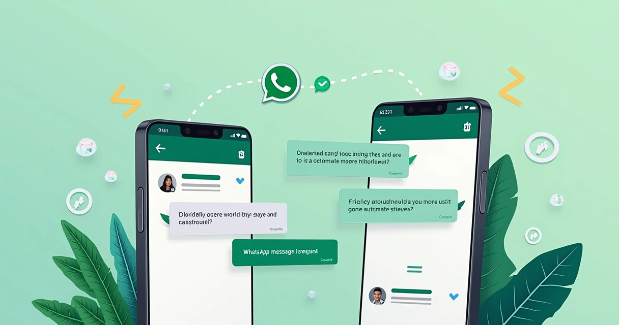 Exemplo de mensagem automática em um fluxo de atendimento via WhatsApp 