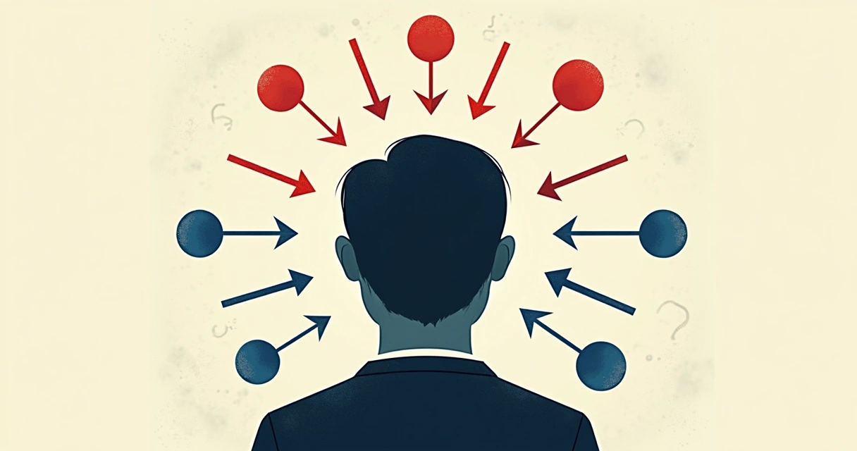 Desenho representando conexão entre gatilhos emocionais e padrões de repetição 