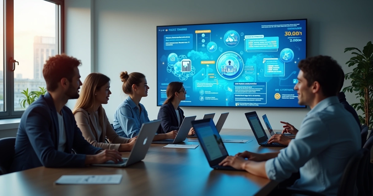 Exemplo de uso de IA para geração de conteúdo e vídeos em treinamento