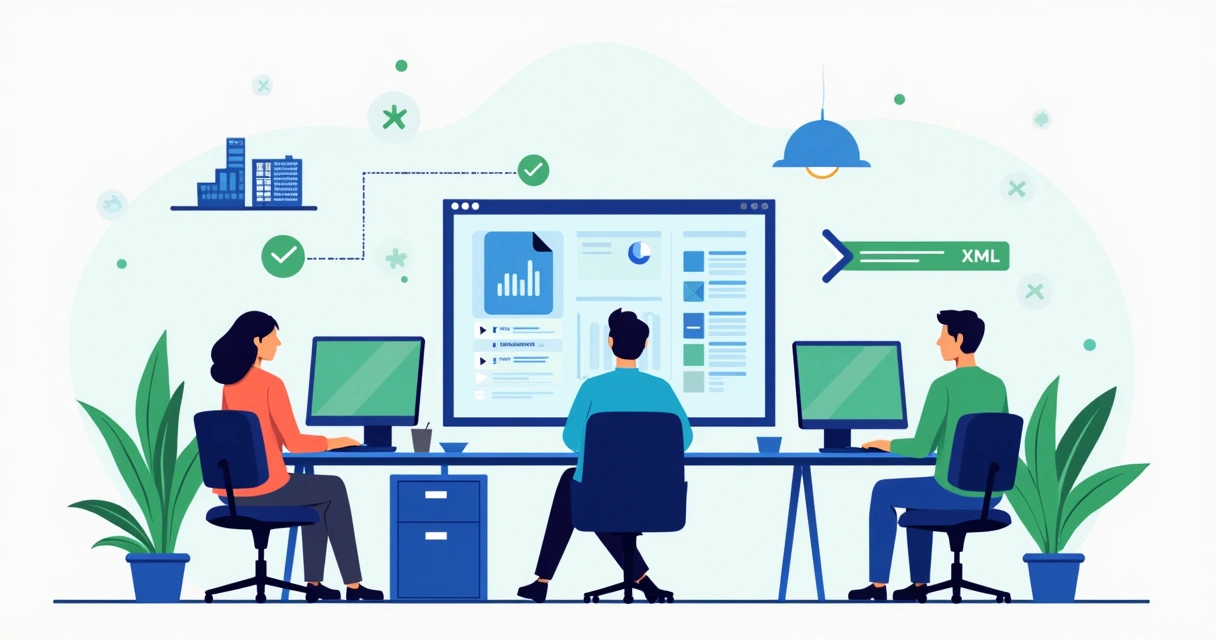 Gestão automática de XML em uma empresa