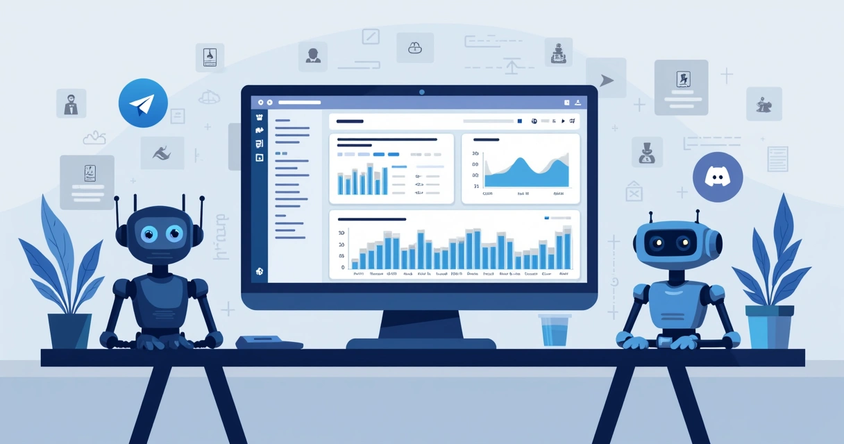 Gestão automática de banca com gráficos e dados na tela 