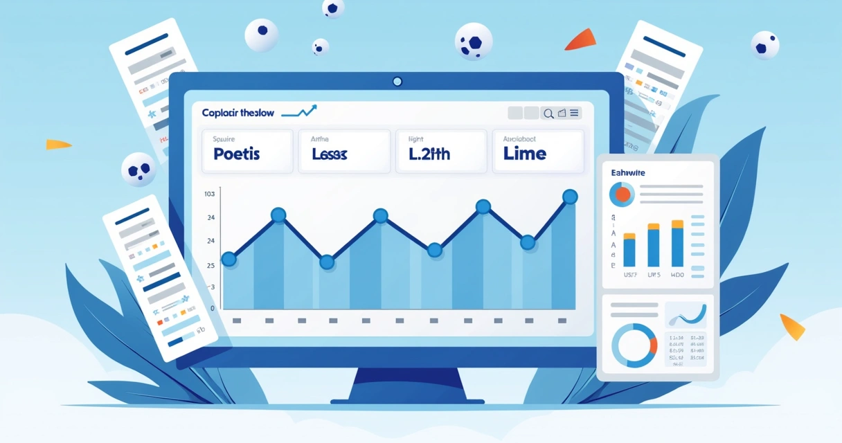 Dashboard de gestão de apostas integrado com gráfico de lucro e perda. 