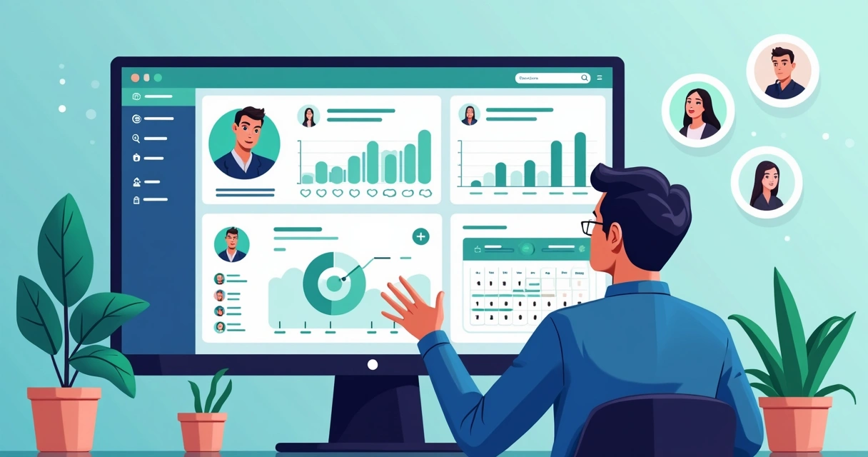Gestão centralizada e digital de mentorias com interface de plataforma digital 