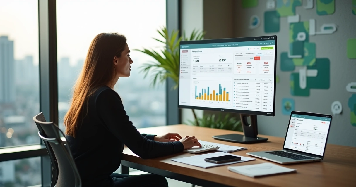 Lojista analisando chargebacks da loja Shopify em painel de pagamentos 