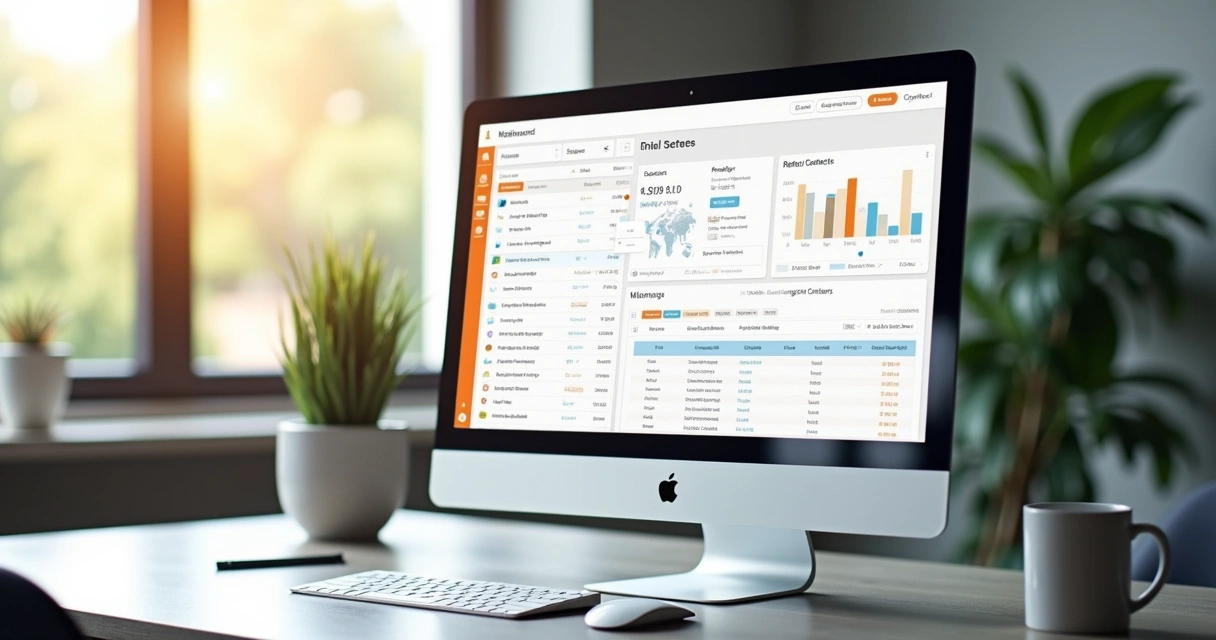 Painel digital de gestão automática de contratos imobiliários 