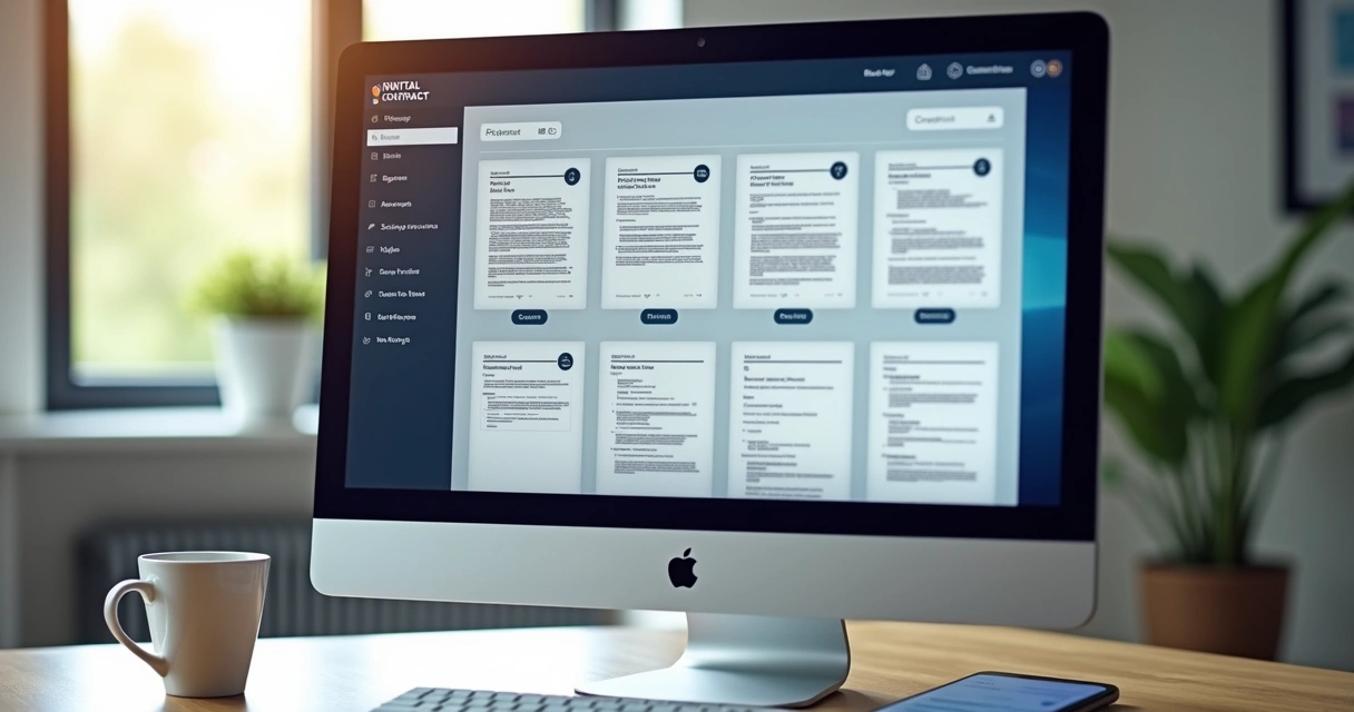 Gestão digital de contratos em plataforma online 