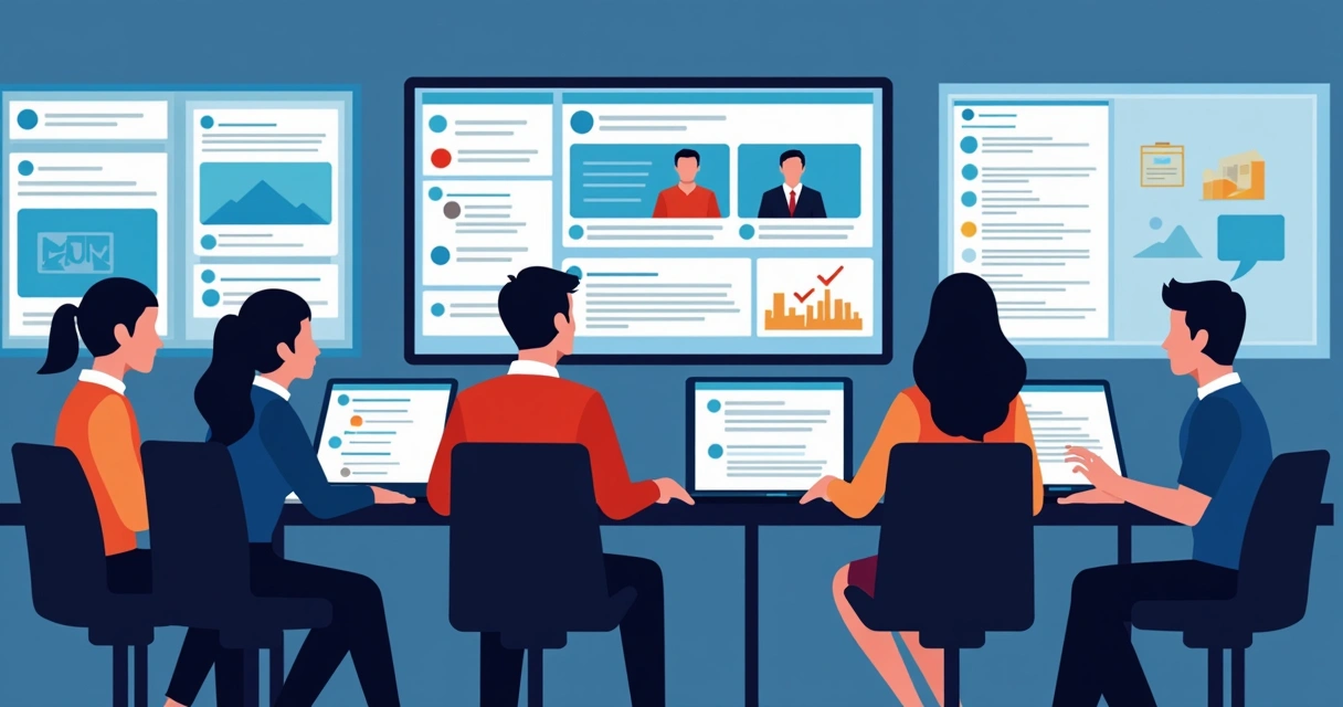 Time de comunicação de conselho enfrentando crise de imagem 