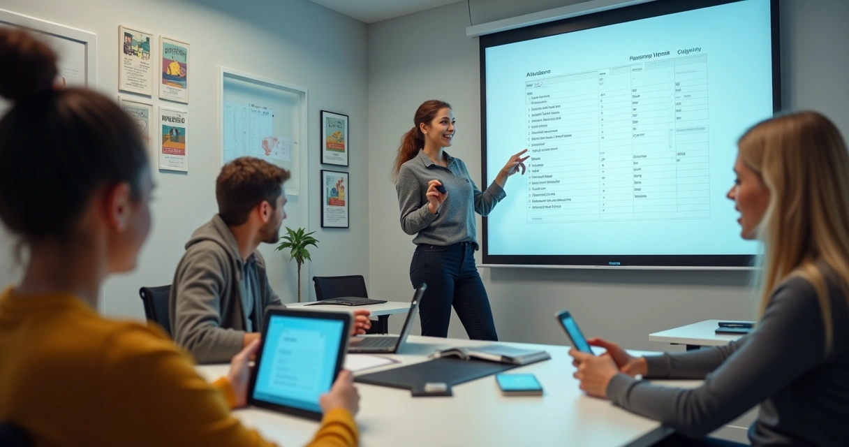 Gestão de turmas em escola de cursos livres 
