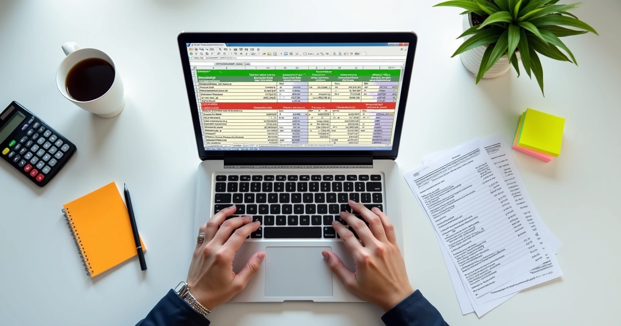Planilha com cálculos de custos fixos, variáveis, diretos e indiretos para vendas online