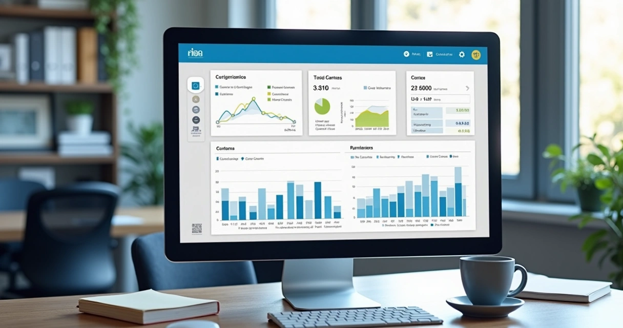 Painel com cadastro e follow-up de clientes
