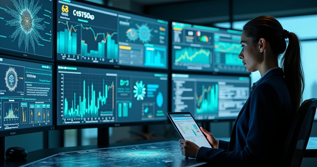 Gestão de infraestrutura digital com dados e IA integrados 