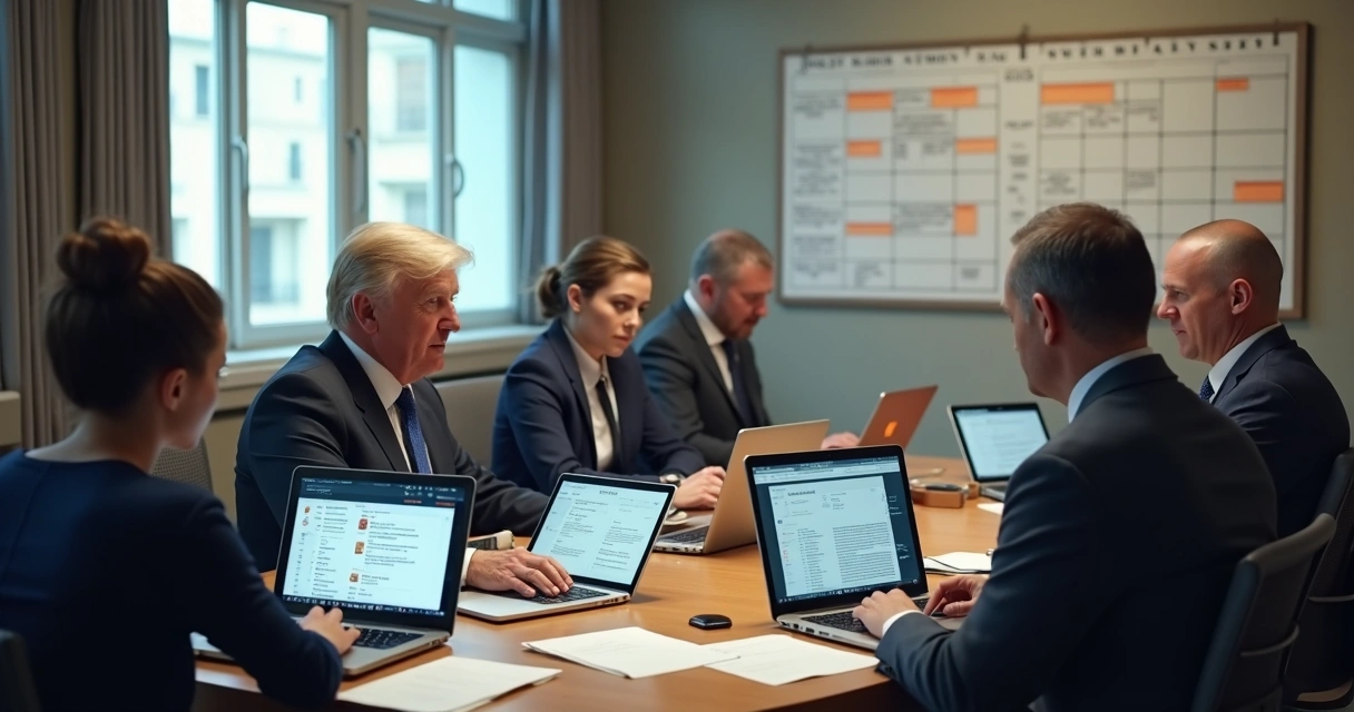 Gestão eletrônica de documentos políticos em computador e celular