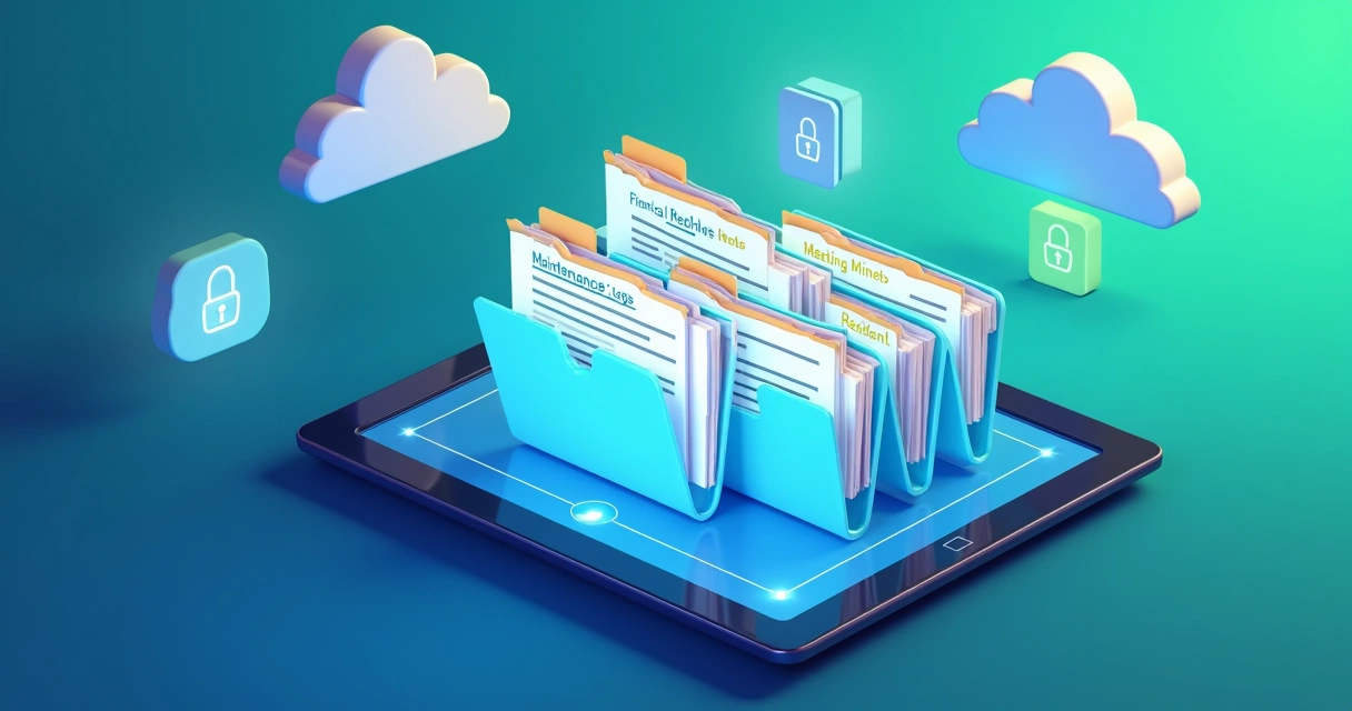 Gestão de documentos digitais em condomínio 
