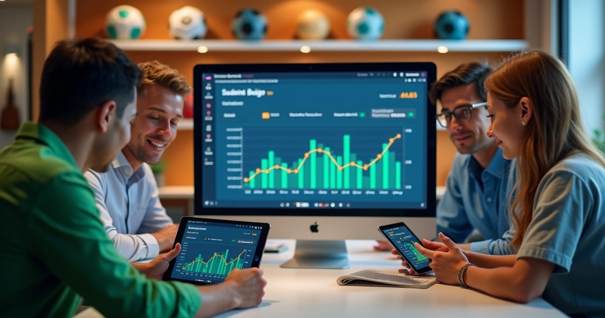 Gestão digital de escola de futebol, organizando alunos, contratos e pagamentos 