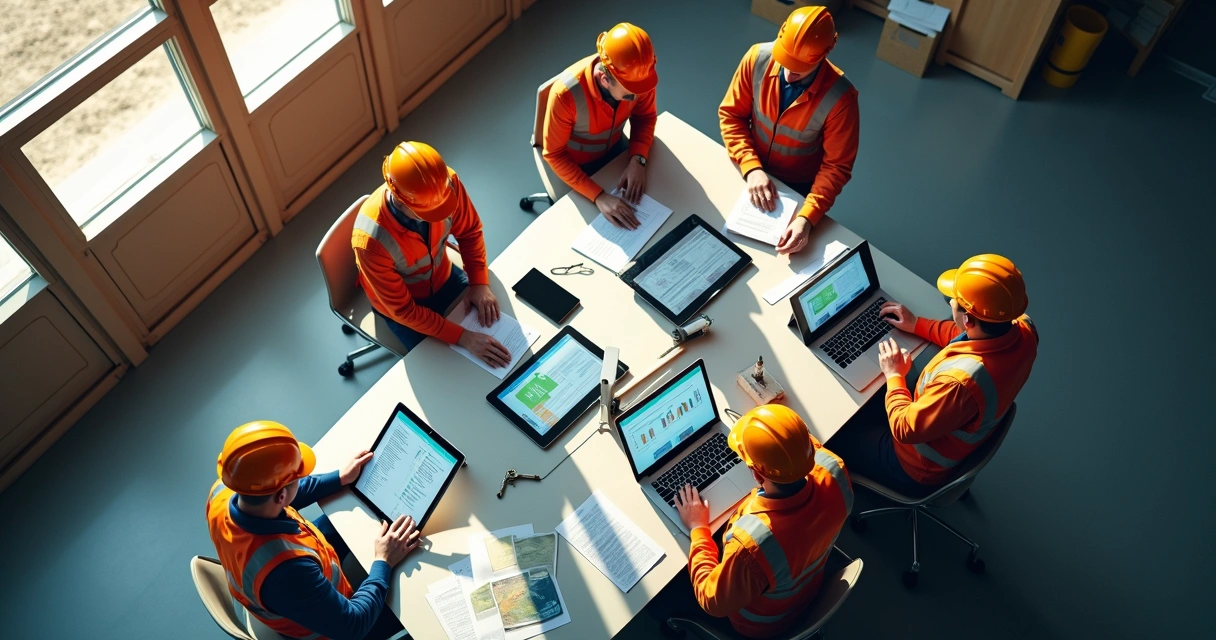 Controle financeiro digital no canteiro de obras