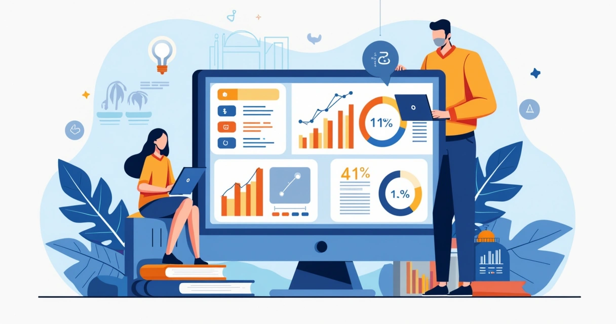 Painel de controle financeiro ligado a ordens de serviço
