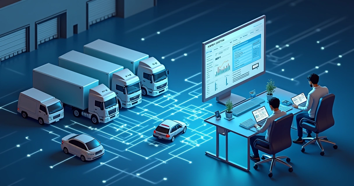 Fluxo digital integrado entre pátio, ERP e equipe logística. 