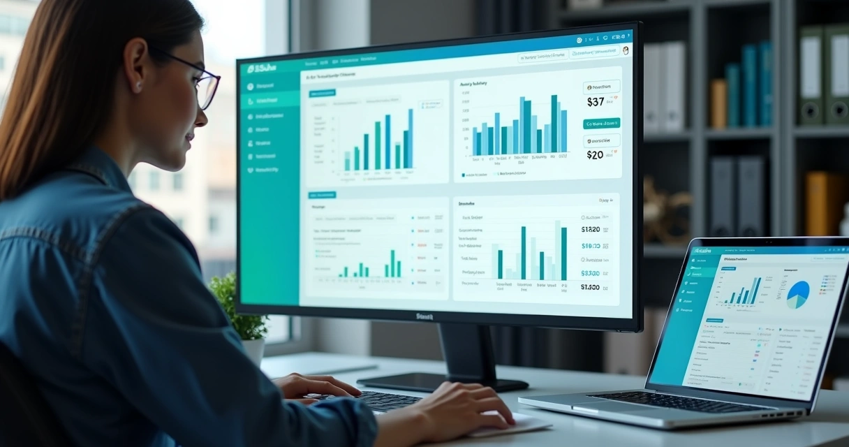 Gestão digital de alugueis em plataforma SaaS com dashboard 