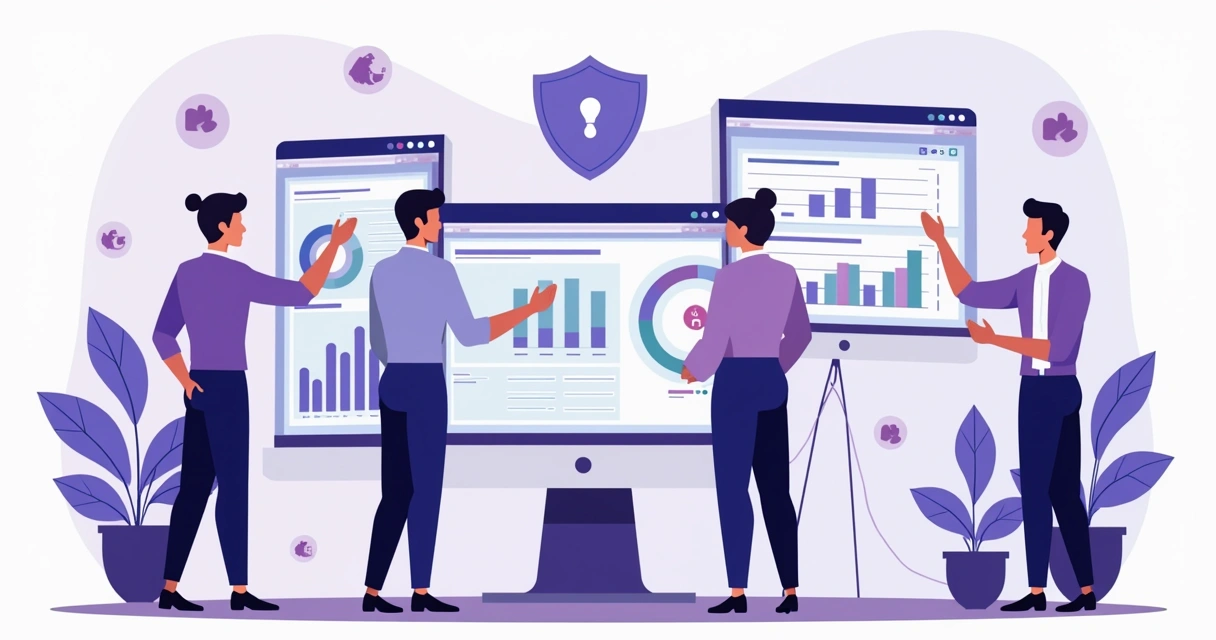 Time de vendas e parceiros gerenciando leads em plataforma digital 