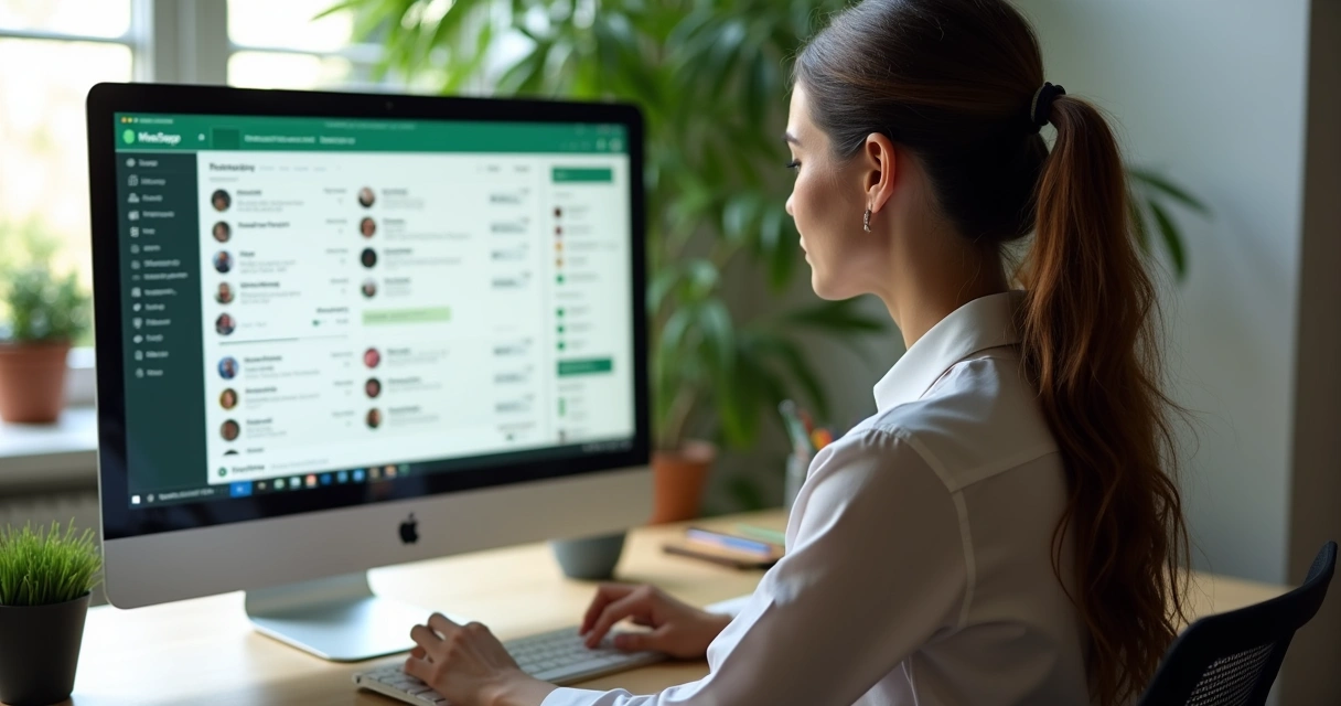 Gestão eficiente de muitos leads no WhatsApp CRM
