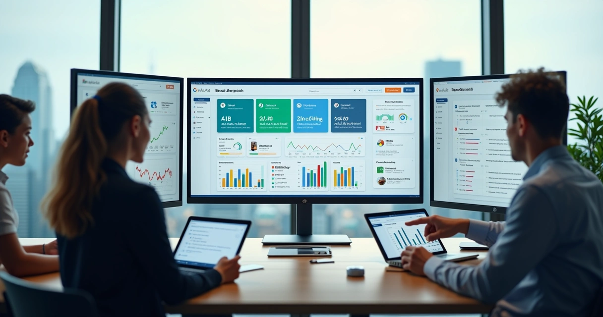 Painel único com múltiplas contas de anúncios de diferentes clientes e plataformas 