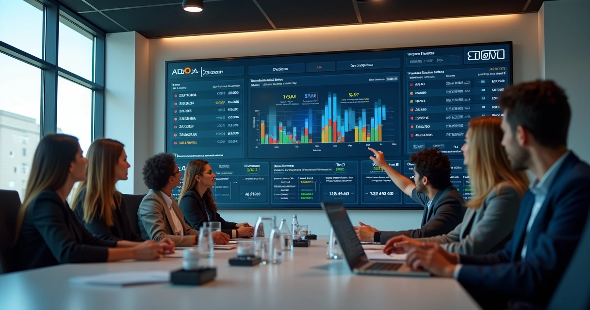 Dashboard de ERP mostrando múltiplos CNPJs em uma única tela 